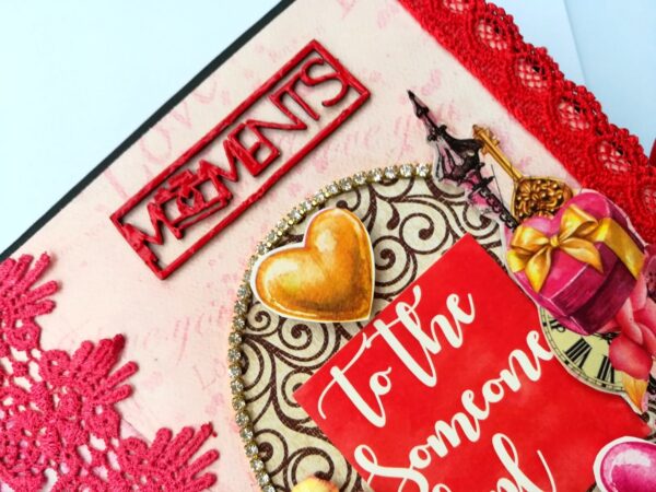 Beautiful Moments Handmade Scrapbook Gift image Beautiful Moments Handmade Scrapbook Gift image