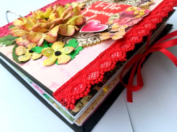 Beautiful Moments Handmade Scrapbook Gift image Beautiful Moments Handmade Scrapbook Gift image