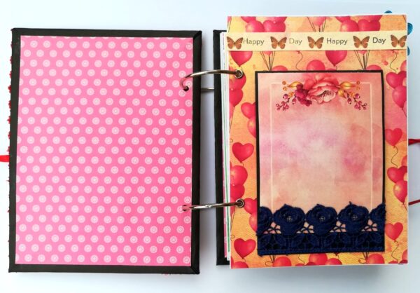 Beautiful Moments Handmade Scrapbook Gift image Beautiful Moments Handmade Scrapbook Gift image