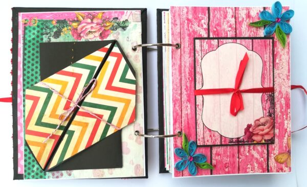 Beautiful Moments Handmade Scrapbook Gift image Beautiful Moments Handmade Scrapbook Gift image