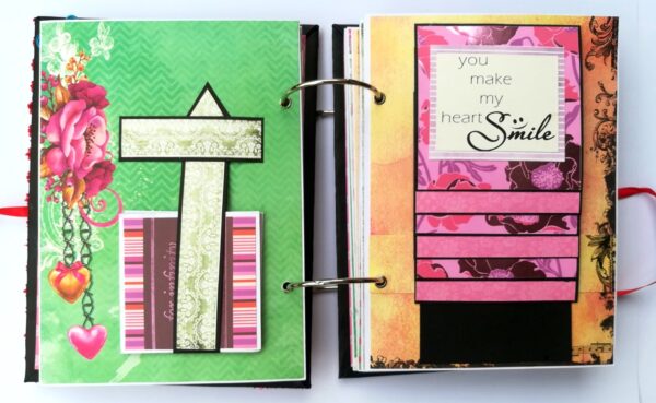 Beautiful Moments Handmade Scrapbook Gift image Beautiful Moments Handmade Scrapbook Gift image