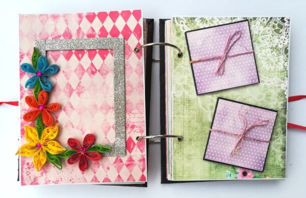 Beautiful Moments Handmade Scrapbook Gift image Beautiful Moments Handmade Scrapbook Gift image