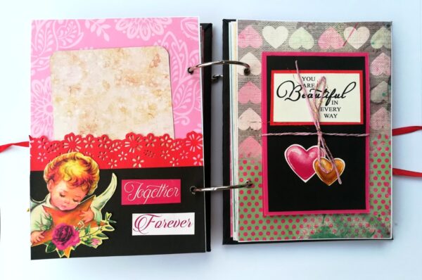Beautiful Moments Handmade Scrapbook Gift image Beautiful Moments Handmade Scrapbook Gift image