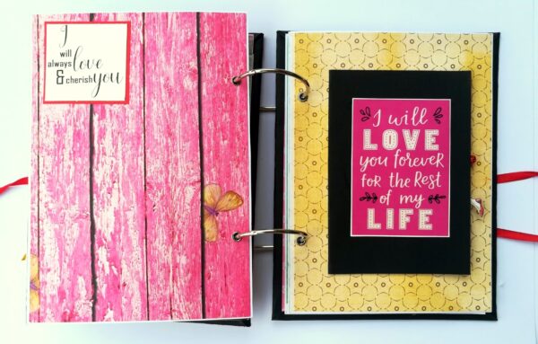 Beautiful Moments Handmade Scrapbook Gift image Beautiful Moments Handmade Scrapbook Gift image