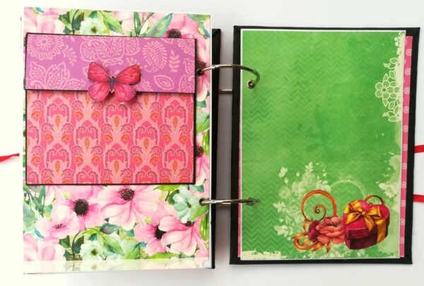 Beautiful Moments Handmade Scrapbook Gift image Beautiful Moments Handmade Scrapbook Gift image