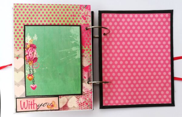 Beautiful Moments Handmade Scrapbook Gift image Beautiful Moments Handmade Scrapbook Gift image