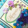 Sparkling Aqua Themed Scrapbook Album image Sparkling Aqua Themed Scrapbook Album image