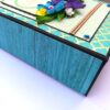 Sparkling Aqua Themed Scrapbook Album image Sparkling Aqua Themed Scrapbook Album image