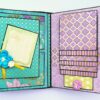 Sparkling Aqua Themed Scrapbook Album image Sparkling Aqua Themed Scrapbook Album image