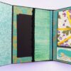 Sparkling Aqua Themed Scrapbook Album image Sparkling Aqua Themed Scrapbook Album image
