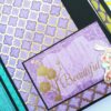 Sparkling Aqua Themed Scrapbook Album image Sparkling Aqua Themed Scrapbook Album image