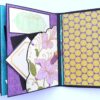 Sparkling Aqua Themed Scrapbook Album image Sparkling Aqua Themed Scrapbook Album image