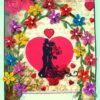 Too Much Love Sweetheart mini scrapbook card image Too Much Love Sweetheart mini scrapbook card image