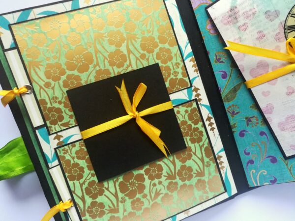 Multicolored Quilled Scrapbook All Occassion image Multicolored Quilled Scrapbook All Occassion image
