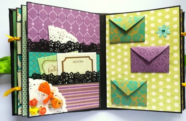 Multicolored Quilled Scrapbook All Occassion image Multicolored Quilled Scrapbook All Occassion image