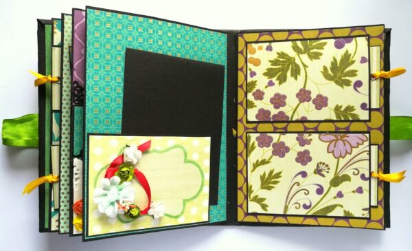 Multicolored Quilled Scrapbook All Occassion image Multicolored Quilled Scrapbook All Occassion image