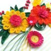 Yellow and Orange Quilled Greeting Card image Yellow and Orange Quilled Greeting Card image