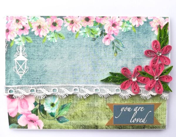 Handmade Paper Clutch Bag Mini Scrapbook image Handmade Paper Clutch Bag Mini Scrapbook image