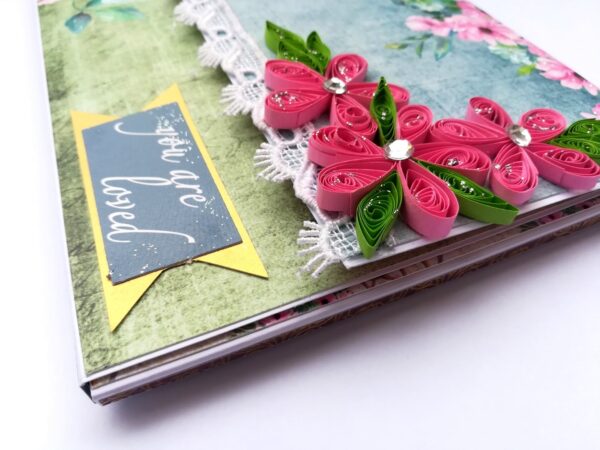Handmade Paper Clutch Bag Mini Scrapbook image Handmade Paper Clutch Bag Mini Scrapbook image