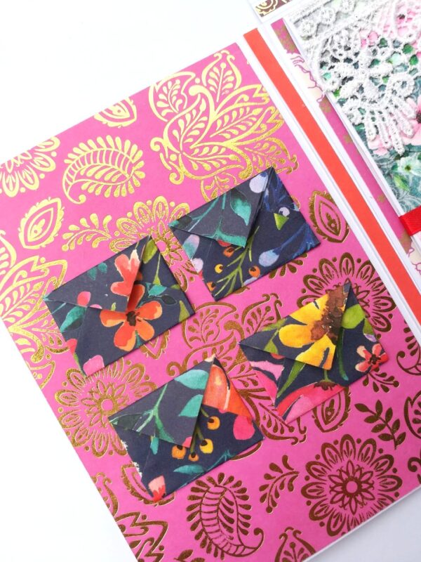 Handmade Paper Clutch Bag Mini Scrapbook image Handmade Paper Clutch Bag Mini Scrapbook image