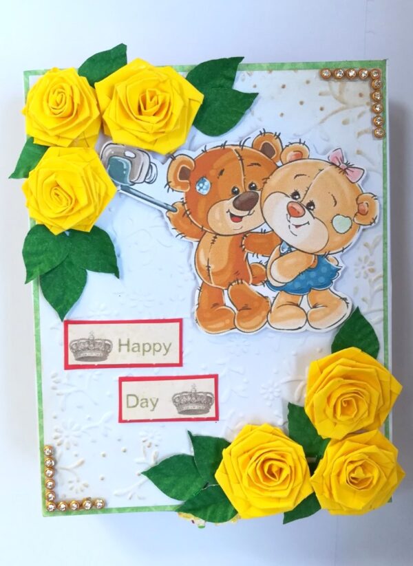 Friendship Card With Drawer Gift Greeting Card image Friendship Card With Drawer Gift Greeting Card image