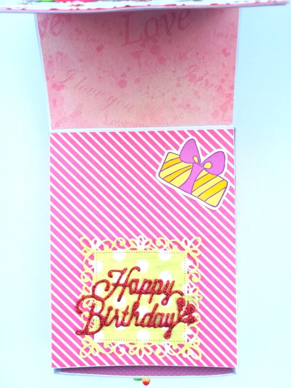 Card With Drawer Gift Greeting Card image Card With Drawer Gift Greeting Card image
