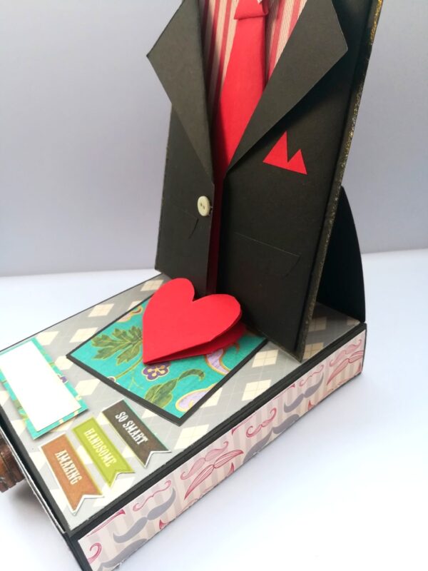 Men Card With Drawer Gift Greeting image Men Card With Drawer Gift Greeting image