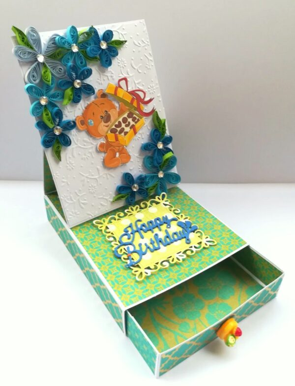 Card With Drawer Gift Greeting Card - D 14 image Card With Drawer Gift Greeting Card - D 14 image