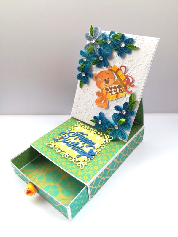 Card With Drawer Gift Greeting Card - D 14 image Card With Drawer Gift Greeting Card - D 14 image