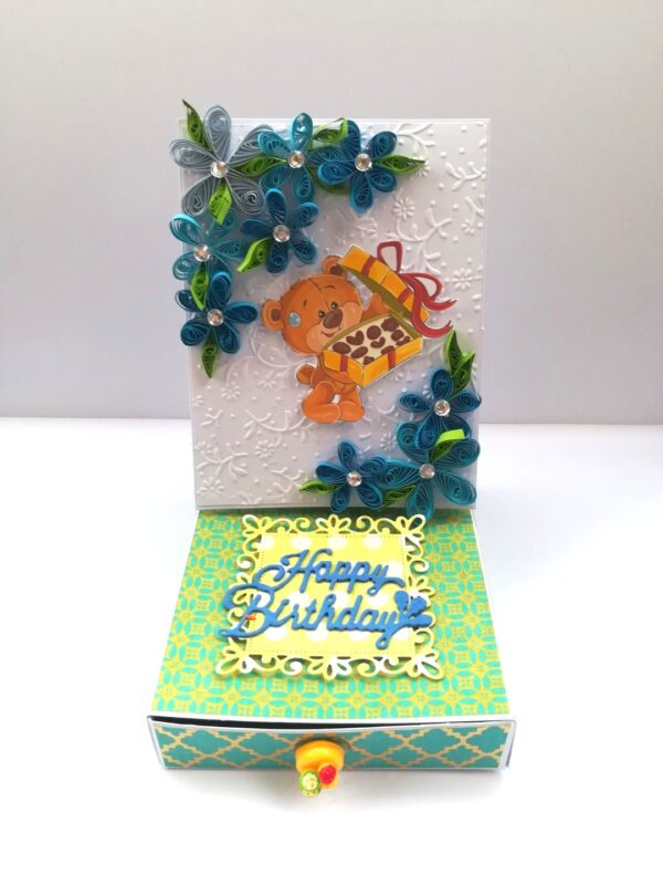 Card With Drawer Gift Greeting Card - D 14 image Card With Drawer Gift Greeting Card - D 14 image