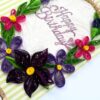 Purple Themed Quilled Greeting Card image Purple Themed Quilled Greeting Card image