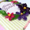 Purple Themed Quilled Greeting Card image Purple Themed Quilled Greeting Card image