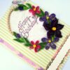 Purple Themed Quilled Greeting Card image Purple Themed Quilled Greeting Card image