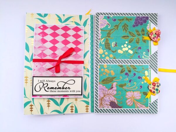 Sparkling Birthday Mini Scrapbook Gift image Sparkling Birthday Mini Scrapbook Gift image