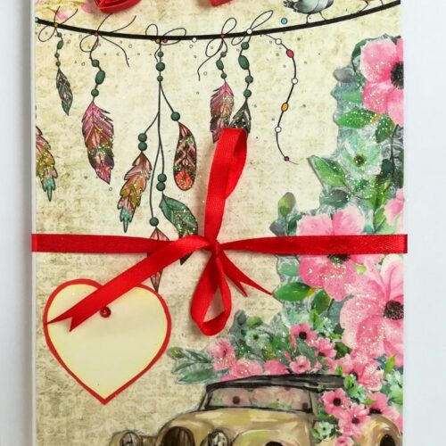 Sparkling Birthday Card/ Mini Scrapbook Gift image