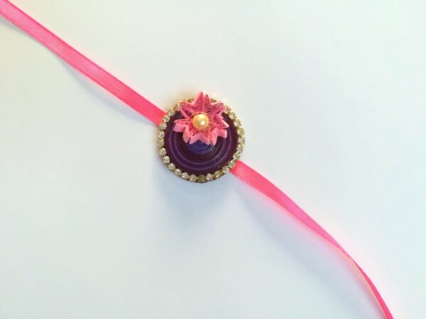 Quilled Rakhi - Design 9 image Quilled Rakhi - Design 9 image