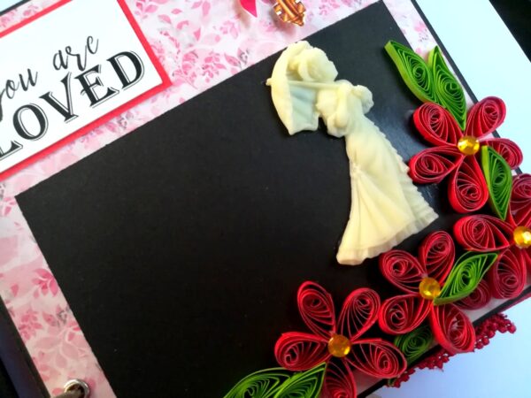 Love and Birthday Handmade Scrapbook - DESIGN 1 image Love and Birthday Handmade Scrapbook - DESIGN 1 image