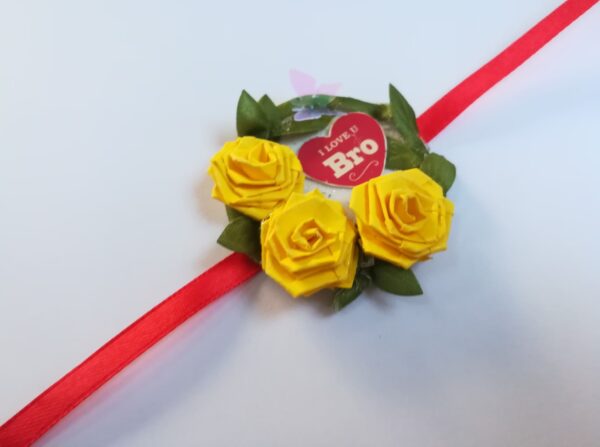 Quilled Rakhi - Design 3 image Quilled Rakhi - Design 3 image