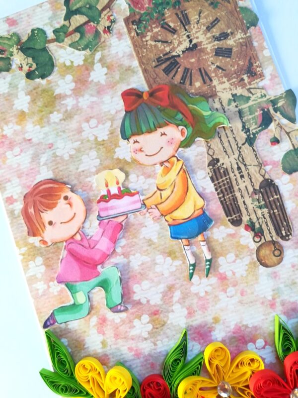 Quilled Design All Occassion Greeting Card image Quilled Design All Occassion Greeting Card image