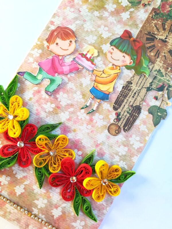 Quilled Design All Occassion Greeting Card image Quilled Design All Occassion Greeting Card image