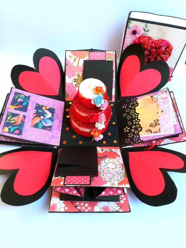 Love and Birthday Explosion Box - D1 image Love and Birthday Explosion Box - D1 image