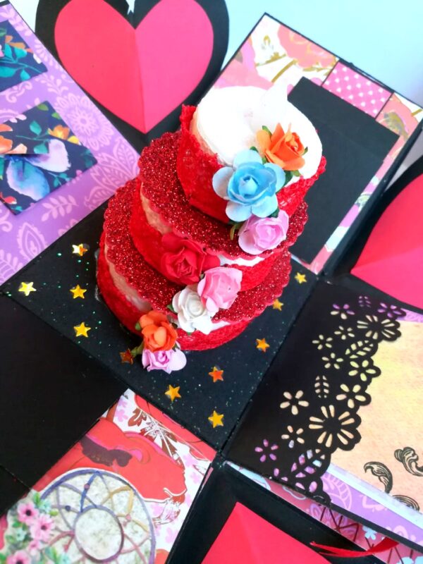 Love and Birthday Explosion Box - D1 image Love and Birthday Explosion Box - D1 image