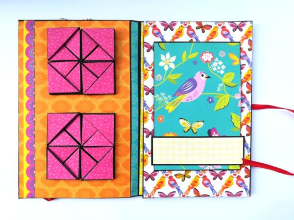 Sparkling Birthday Card/ Mini Scrapbook Gift - D2 image Sparkling Birthday Card/ Mini Scrapbook Gift - D2 image