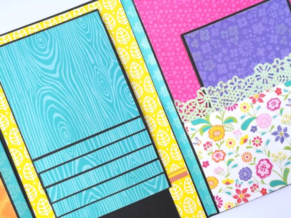 Sparkling Birthday Card/ Mini Scrapbook Gift - D2 image Sparkling Birthday Card/ Mini Scrapbook Gift - D2 image