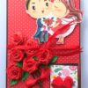 Love Mini 3 fold Scrapbook / Mini Scrapbook Greeting Card image Love Mini 3 fold Scrapbook / Mini Scrapbook Greeting Card image