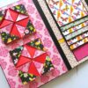 Love Mini 3 fold Scrapbook / Mini Scrapbook Greeting Card image Love Mini 3 fold Scrapbook / Mini Scrapbook Greeting Card image