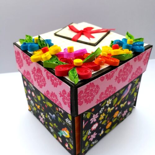 Multicolored Birthday Explosion Box image