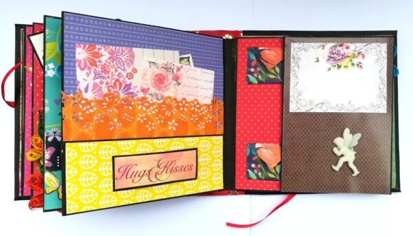 Colorful All Occasion Quilled Scrapbook image Colorful All Occasion Quilled Scrapbook image