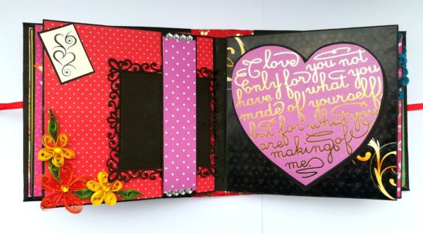 Colorful All Occasion Quilled Scrapbook image Colorful All Occasion Quilled Scrapbook image