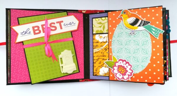 Colorful All Occasion Quilled Scrapbook image Colorful All Occasion Quilled Scrapbook image